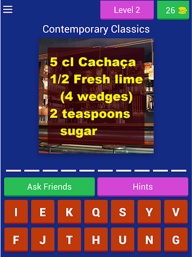 Cocktail Quiz (Bartender Game) Screenshot4