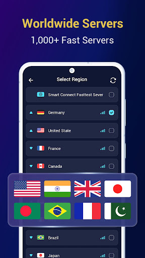 Global VPN - Unlimited & Safe Screenshot2