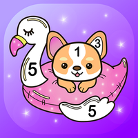 Magic Color - kids coloring book by numbers APK