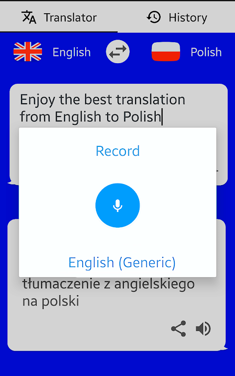 Polish - English Translator ( Screenshot1