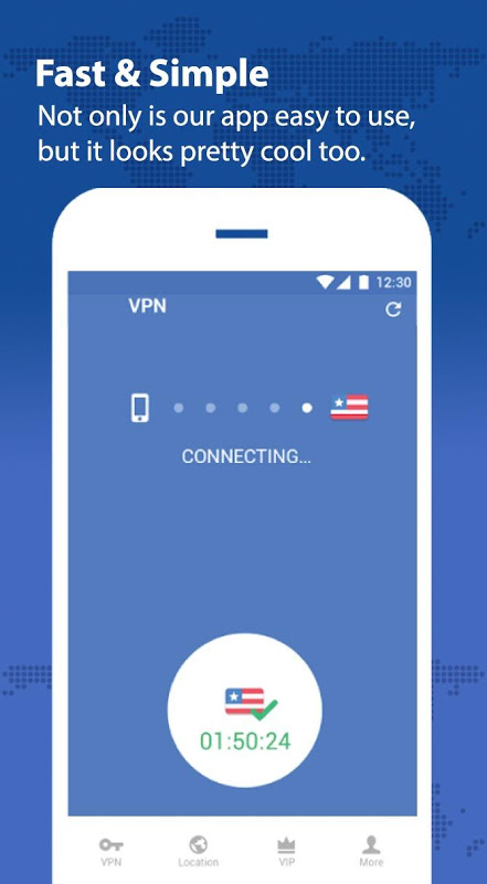 Super-Fast Hot VPN - Global VPN, XVPN 2019 Screenshot1