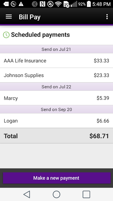 CASE Credit Union Mobile Screenshot4