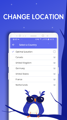 OWL VPN: Location changer for private browsing Screenshot4