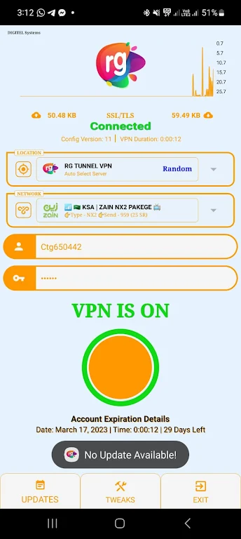 RG TUNNEL VPN Screenshot4