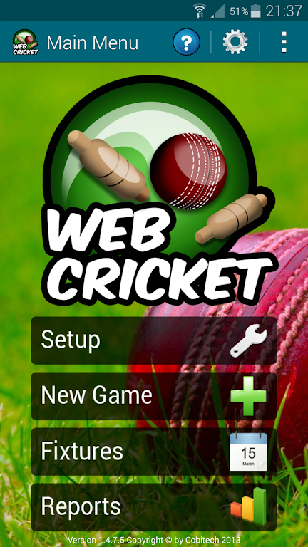 WebCricket Screenshot1