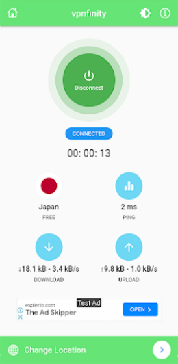 vpnfinity Screenshot2