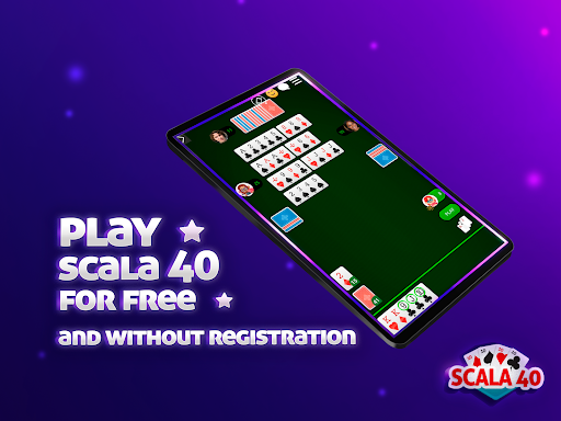 Scala 40 Online - Free Card Game Screenshot1