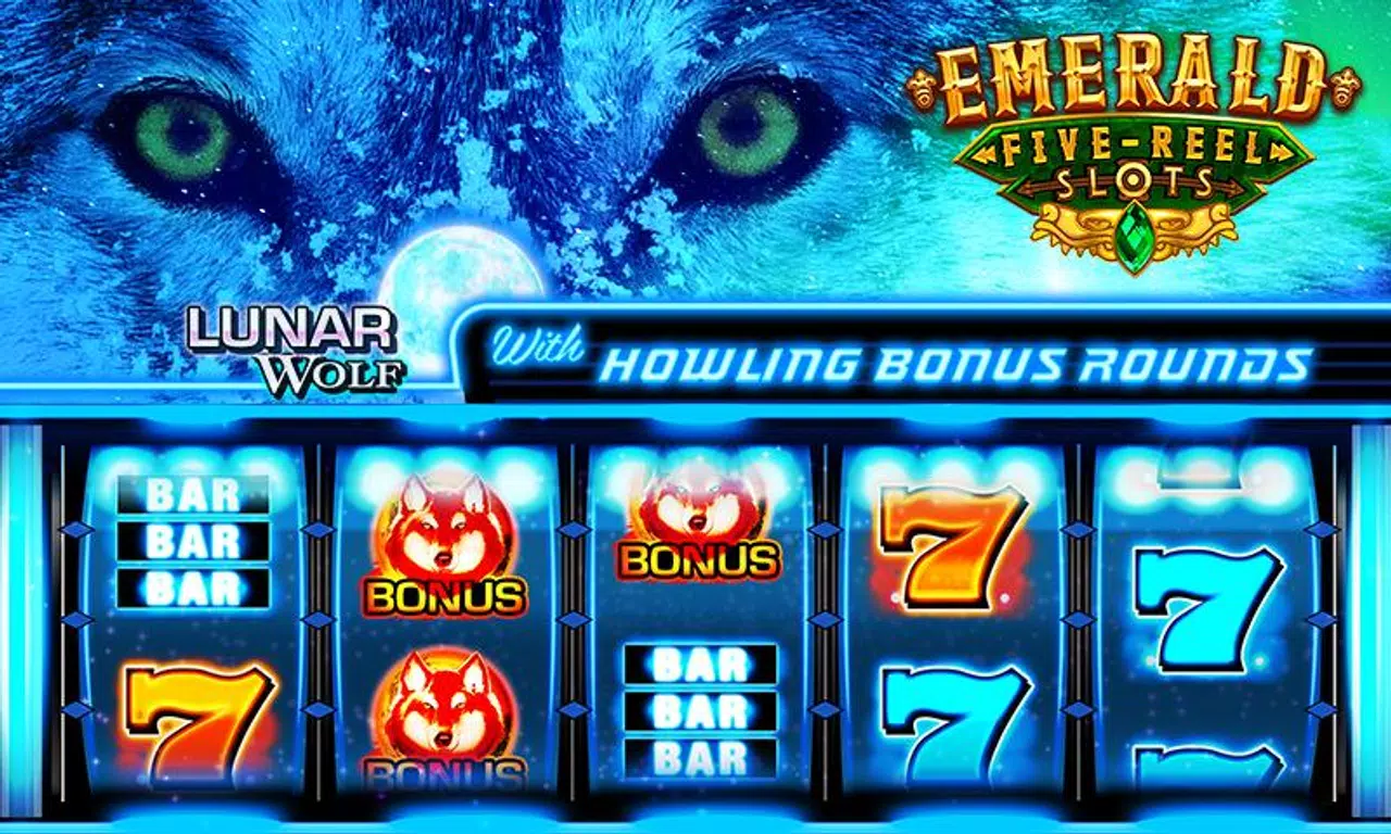 Emerald 5-Reel Free Slots: Las Vegas Slot Machines Screenshot1