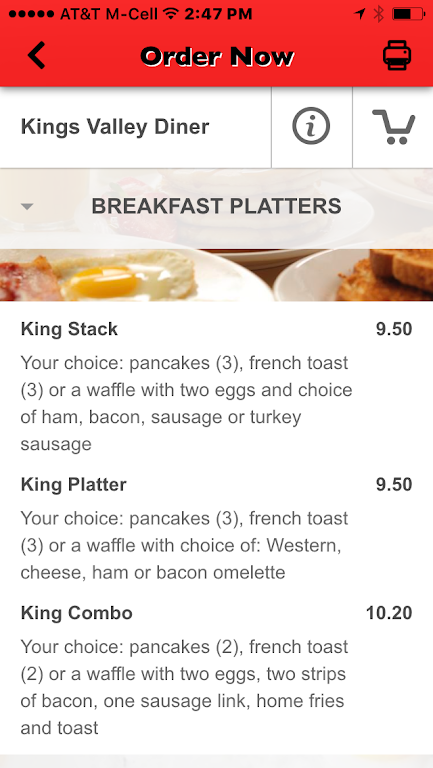 Kings Valley Diner Screenshot2