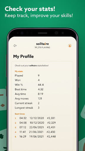 Solitaire - Earn Real Bitcoin Screenshot1