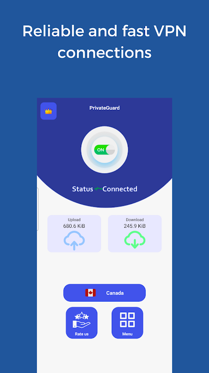 PrivateGuard VPN 2023 Screenshot2