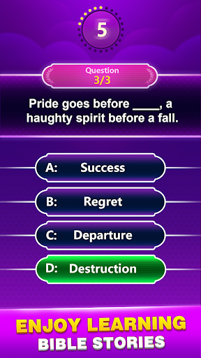 Bible Trivia - Word Quiz Game Screenshot4