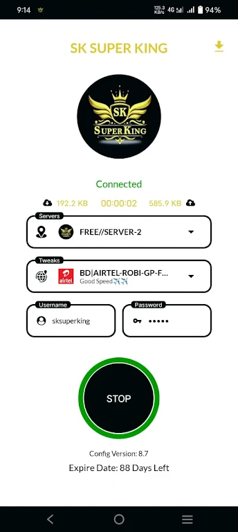 Sk Super king Vpn Screenshot3