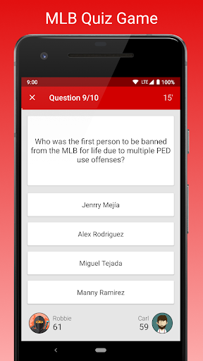 Fan Quiz for MLB Screenshot1