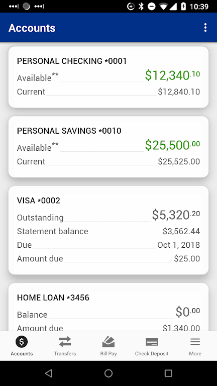 SAFE Federal Credit Union Screenshot1