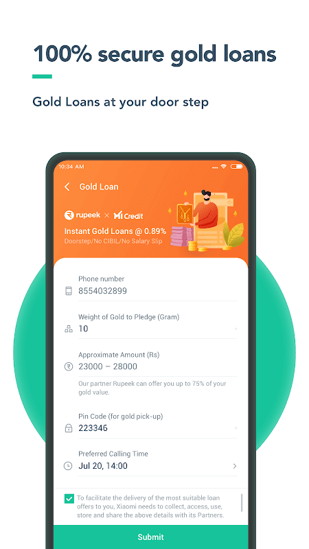 Mi Credit- Instant Loan App Screenshot2