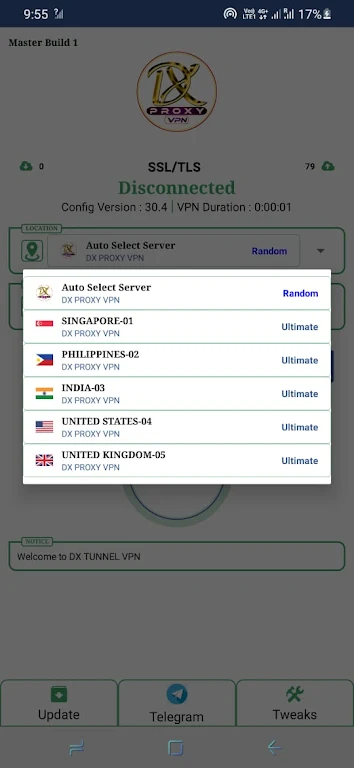 DX PROXY VPN Screenshot3