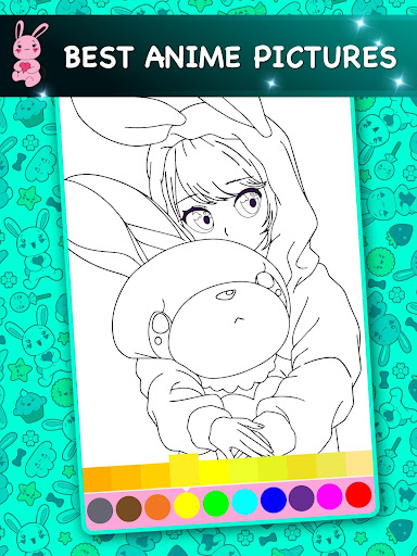 Kawaii - Anime Animated Coloring Book Screenshot2