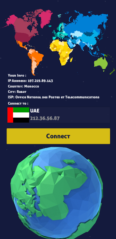 VPN UAE - IP for UAE Screenshot2