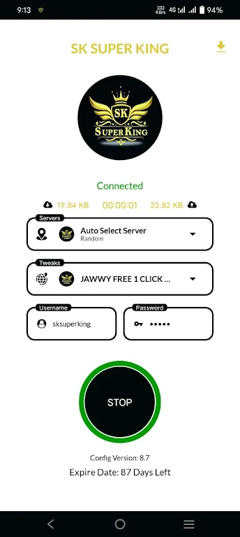 Sk Super king Vpn Screenshot1