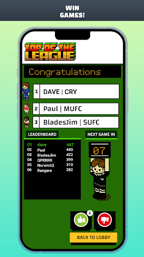 TOTL Football Quiz Screenshot3