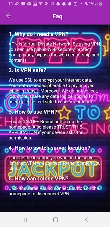 VPN Junkie Screenshot2