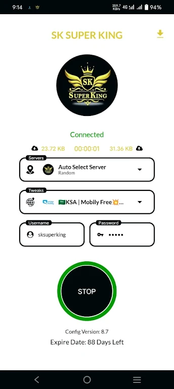 Sk Super king Vpn Screenshot2