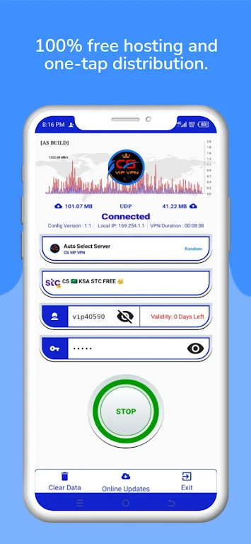 Cs vip vpn Screenshot2