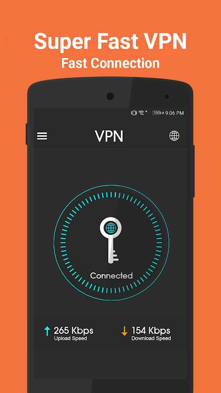 Super Fast VPN - Ultra Secure Unlimited Free VPN Screenshot1