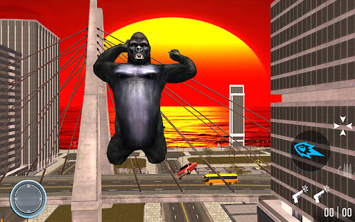 Kaiju Godzilla VS Kong Gorilla City Destruction 3D Screenshot1