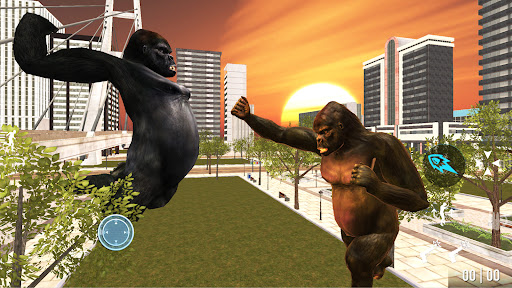 Kaiju Godzilla VS Kong Gorilla City Destruction 3D Screenshot2