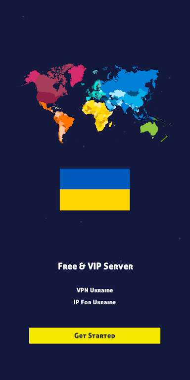 VPN Ukraine - IP for Ukraine Screenshot1