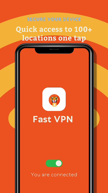 Fast VPN -Secure and Trusted Screenshot1