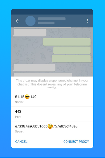 پروکسی و فیلترشکن تلگرام - Telegram Proxy Vpn Screenshot1