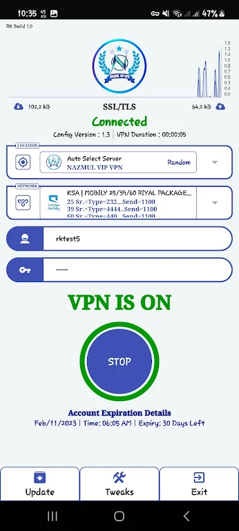 NAZMUL VIP VPN Screenshot2