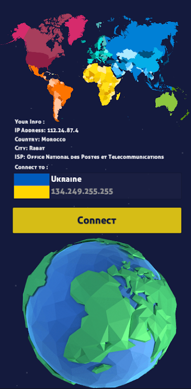 VPN Ukraine - IP for Ukraine Screenshot2