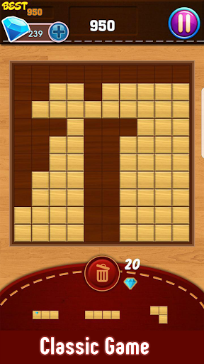 Block Puzzle Classic Wood Screenshot2