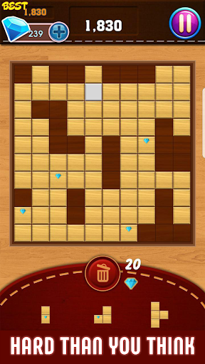 Block Puzzle Classic Wood Screenshot1