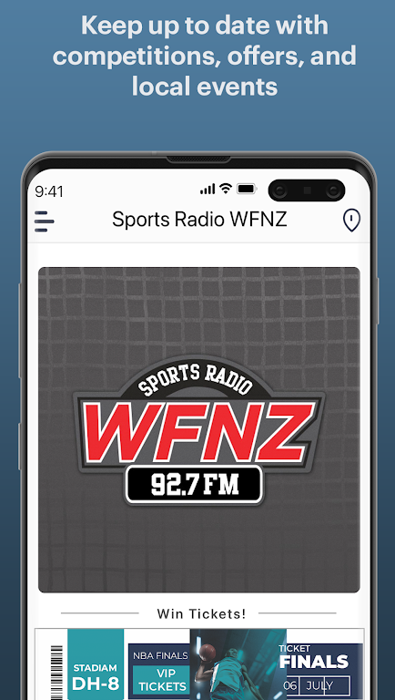 Sports Radio WFNZ Screenshot3