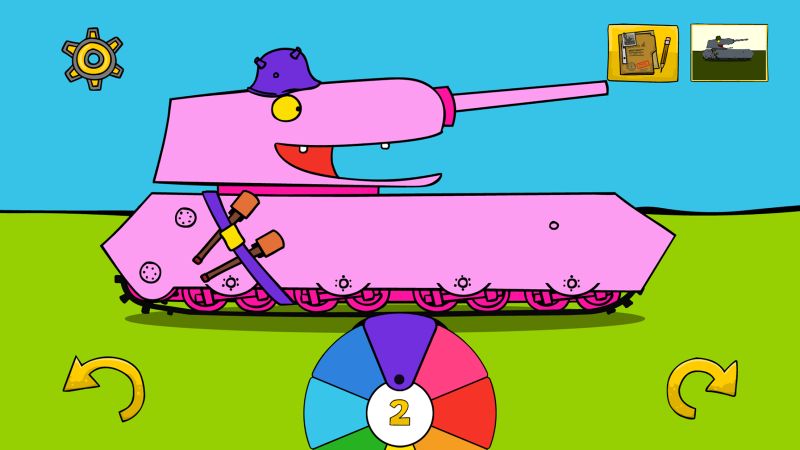 Tanktoon RanZar Coloring Screenshot2