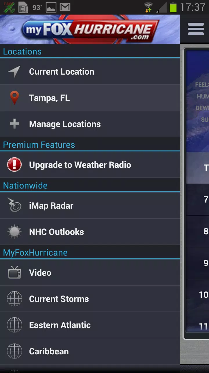 MyFoxHurricane Screenshot1