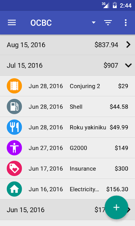 Credit Card Manager Screenshot3