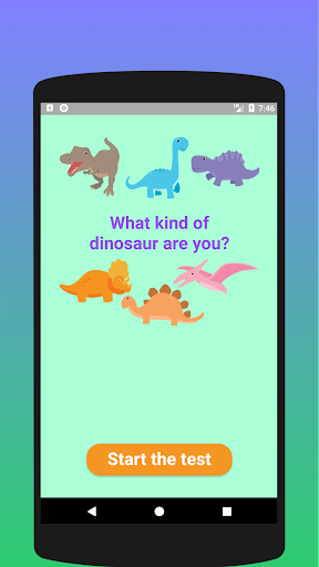 What dinosaur are you? Test Screenshot3