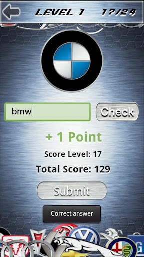 Car Logo Quiz Advanced Screenshot1