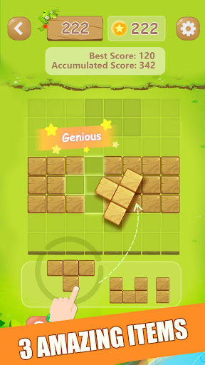 Puzzle Green Blocks Screenshot1