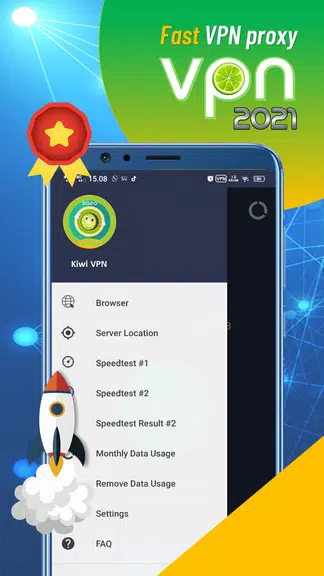 Kiwi VPN - Unlimited Proxy & Unblock Site Screenshot2