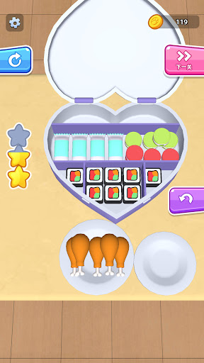 Fill Lunch Box: Organize games Screenshot4