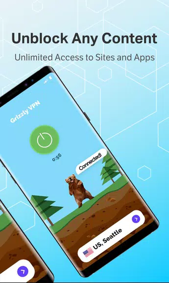 Grizzly VPN - Unlimited Free V Screenshot2