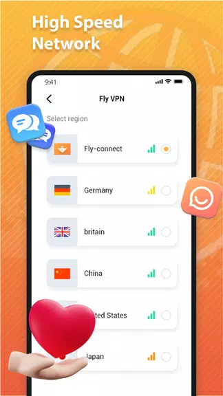 Fly VPN: Super Safe & Fast VPN Screenshot2