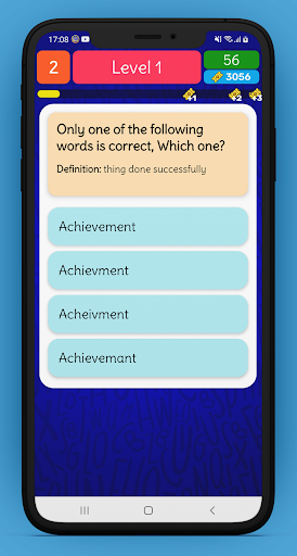 Ultimate English Spelling Quiz Screenshot3